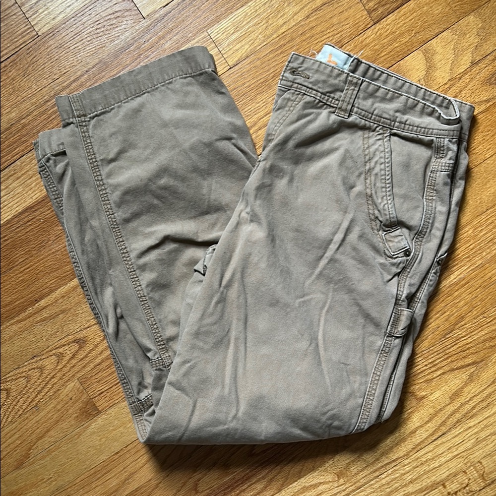Men's Tan Cargo Pants